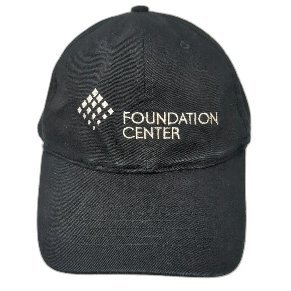 AMC Baseball Cap Black One Size Foundation Center Logo Embroidery Adjustable Hat